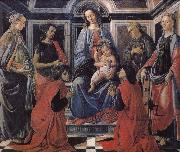 Sandro Botticelli Son with the people of Our Lady of Latter-day Saints oil painting artist